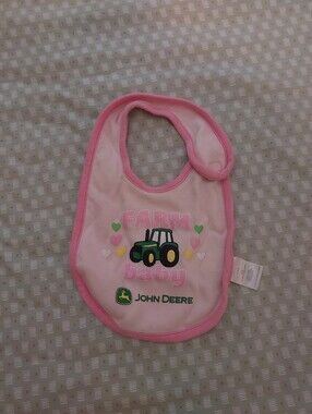 John Deere Farm Baby bib